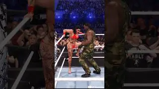 💥Букер Ти против Рии Рипли💥Часть 1 WWE 2K25 #bookert #rhearipley #wwe #wwe2k25 #shorts #wweraw #v...
