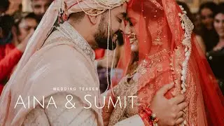 RP Films Jammu | Aina & Sumit Wedding Teaser | Cinematic Wedding Story Jammu 💍✨