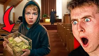 KID STEALS FROM CHURCH!