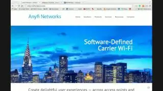 Software Defined Carrier Wi-Fi from Anyfi Networks
