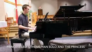 Princess Leia's Theme/Han Solo and the Princess (piano cover) - Star Wars