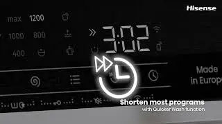 Hisense Laundry  - Quicker Wash