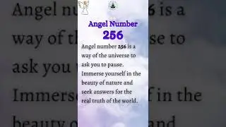 Angel number 256 | Angel number meaning #loa #short