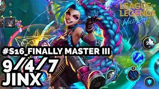 (SEASON 16) ROAD TO ADC CHALLENGER #wildrift #leagueoflegends #jinx