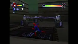 Spider-Man (2001) (PC) - bug in Rhino fight