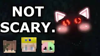 We Made Minecraft Horror Mods NOT SCARY!! Ft. Dawn and Luca
