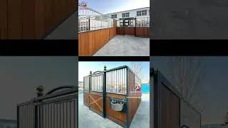 Custom Luxury Stainless Steel Horse Stables for Professional Horse Owners - #horsestable #horsebarn