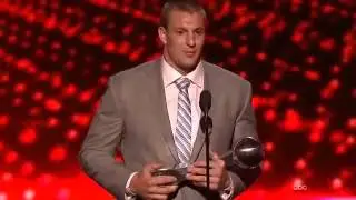 The ESPYS 2015 - Rob Gronkowski Wins Best Comeback Athlete - 2015 ESPN Awards (7-15-15)
