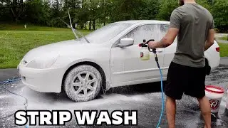 Adams 2 Bucket Wash With Adam's Strip Wash Honda Accord EX (Wash & Talk)