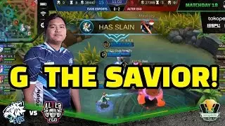 G THE SAVIOR! MLBB EVOS vs ALTER EGO - TBOF IESPL