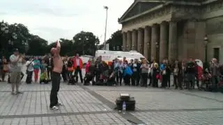 Sideshow Stevie Sword-Swallower @ the Edinburgh Fringe