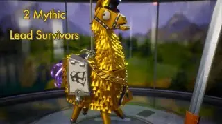 Fortnite StW 2 Mythic lead survivors in one upgrade llama