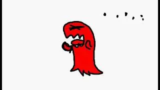 Animation test - awkward moment for a ghost
