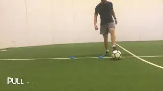 2 CONE BALL MASTERY (PROFESSIONAL SOCCER TRAINING, AMAZING SOCCER SKILLS, ID3 SOCCER ACADEMY)