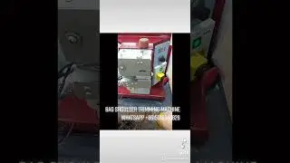 automatic handbag handle trimming machine