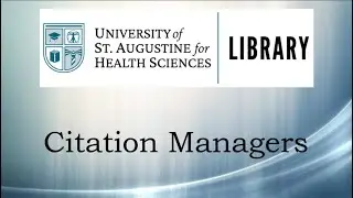 Citation Managers