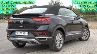 2023 Volkswagen T-ROC 1.0 TSI Cabrio Convertible (110 PS) TEST DRIVE