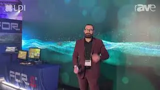 Ross Snyder of White Tie Productions talking about the Alfalite panels at LDI 2023