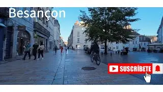 🇫🇷 [BESANÇON 4K]  WALK IN BESANÇON 