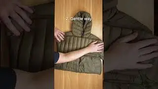 2 Space-Saving Ways to Fold Puffer Jackets 🧥