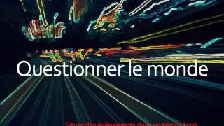 Questionner le monde -situer un &eacute;v&eacute;nement dans un temps long