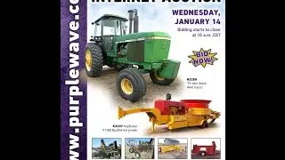 Ag equipment auction | January 14, 2015 | Purple Wave
