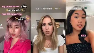 My pronouns are she but not her -  cuz i'll never be her ~ TikTok