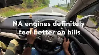 Honda Elevate | POV | Hill Drive with faded Brakes ⚠️ Aggressive cornering