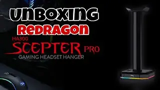 The Unboxing Tambay: REDRAGON SCEPTER PRO GAMING HEADSET STAND HA300 (semi review)