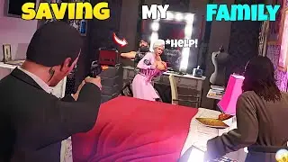 Saving Michael's Family In Gtav !
