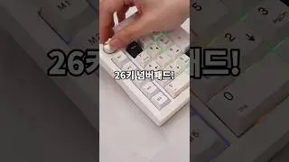 텐키리스 유행에 지친 분들을 위한..! 활용도 좋은 숫자패드는 어떠세요? (ZUOYA GMK26)