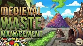 How Medieval Towns Handled Waste : Boring History for Sleep #waste #medieval #wastemanagement