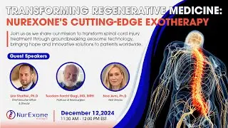 Transforming Regenerative Medicine: NurExone's Cutting-Edge Exotherapy