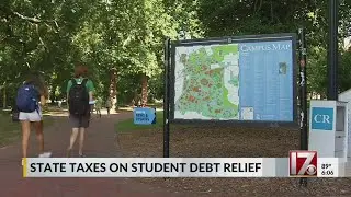 State taxes on student debt relief