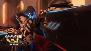 Reaper Killing Whole Enemy Team | PoTG | Overwatch