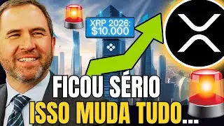 XRP HOJE! $10.000? XRP PODE MUDAR VIDAS (E ISSO ASSUSTA O MERCADO)