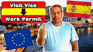 How to Covert Visit Visa into Work Permit I Easy Residence Permit Guide I Spain Immigration