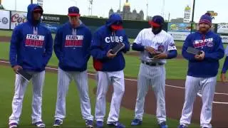 Players and Staff Receive Their 2016 World Series Rings