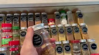 SWOMMOLY 36 Glass Spice Jars with 703 Spice Labels, Empty Square Spice Bottles Review