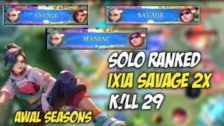 Push Rank Awal Seasons Di Tier Badak - Mobile Legends