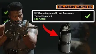 Complete [Kill 10 Enemies stunned by your Concussion Tactical Equipment] in Black Ops 6