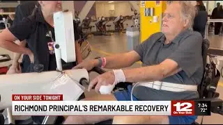 Mary Munford Principle Greg Muzik Continues Physical Rehabilitation at Sheltering Arms Institute