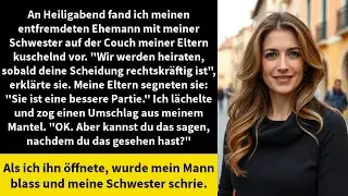 An Heiligabend fand ich meinen entfremdeten Ehemann mit meiner Schwester auf der Couch meiner Eltern