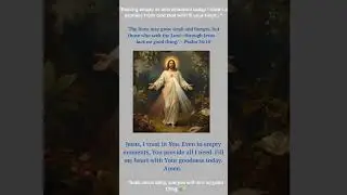 Jesus Provides Prayer | Psalm 34:10 Prayer #shorts #catholicprayer #catholicdevotion 