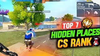 TOP 7 CS RANK HIDDEN PLACES IN BERMUDA MAP || CLASH SQUAD HIDDEN PLACES || CS RANK PUSH TIPS TRICKS