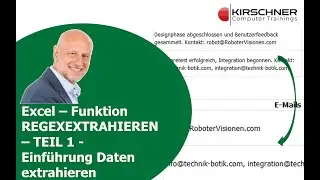 Einf&uuml;hrung Teil I REGEX Excel Funktionen&ndash; Extrahiere Daten einfach!