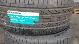285 50 R18 109W Bridgestone Dueler HP Sport 300 A A Japan