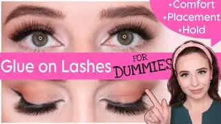 Fake eyelashes for dummies: how to apply lashes with glue easily + safe removal