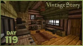 Day 119 in my Vintage Story Survival Forever World | No Commentary