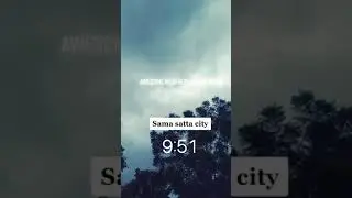 ThanksGod first rain of the seasson in sama satta😍